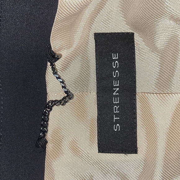 Strenesse Virgin Wool Organic NWT Academia Professional Luxury Blazer -Womens - Picture 9 of 12